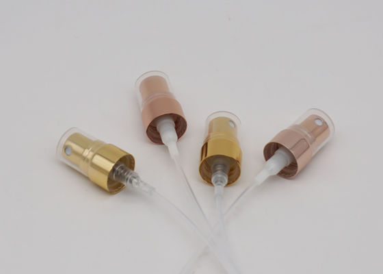 Różowe złoto 12mm Mist Perfume Spray Pump Śrubowe zamknięcie